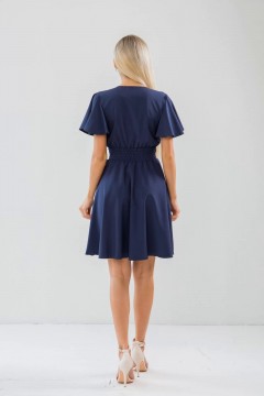 Платье тёмно-синее короткое Ajour(фото3)
